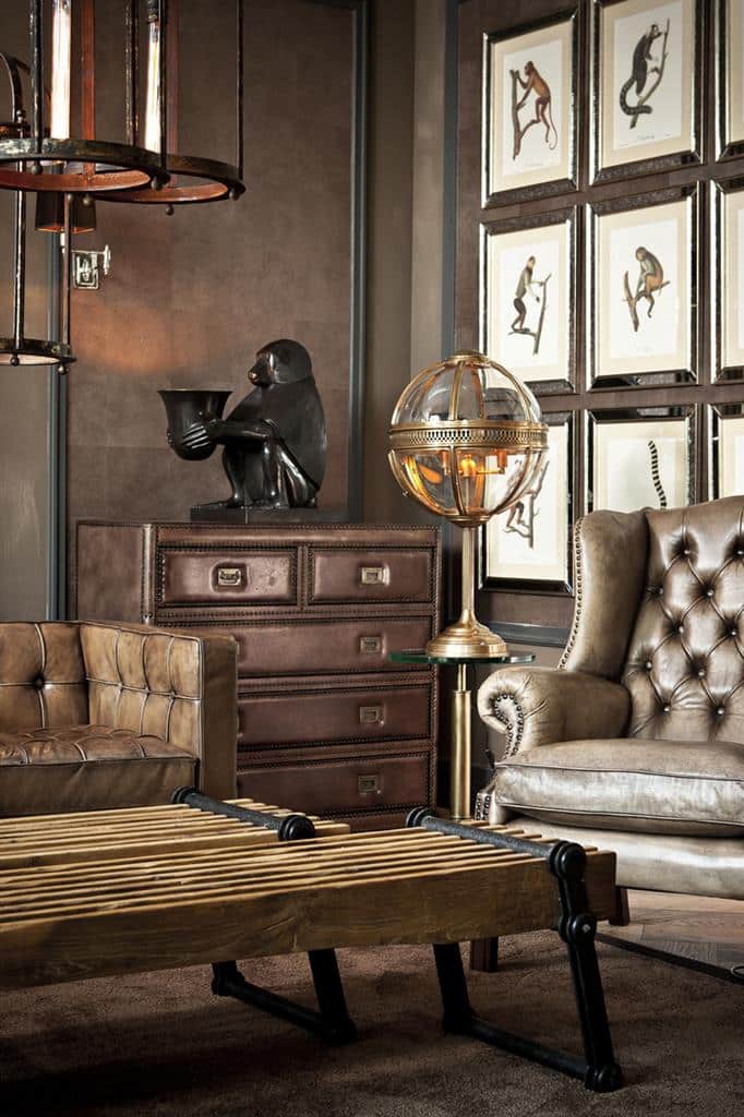 Bordslampa Apa Art Deco