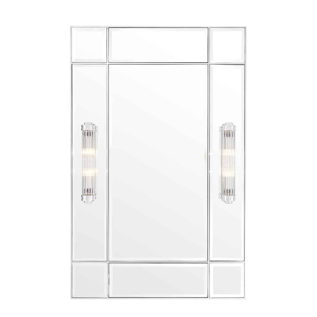 Spegel Beaumont m lampa