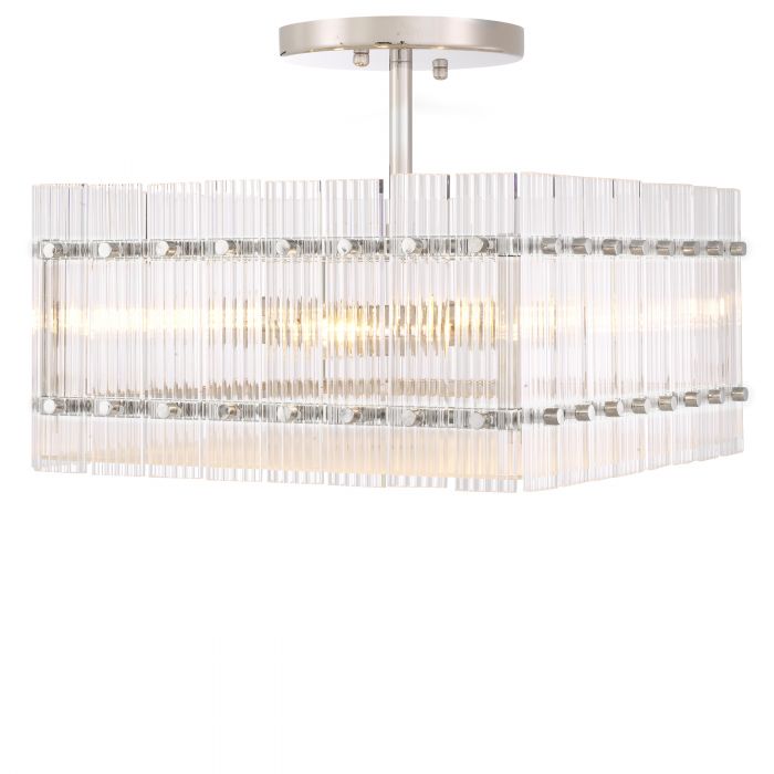 Taklampa Ruby kvadratisk