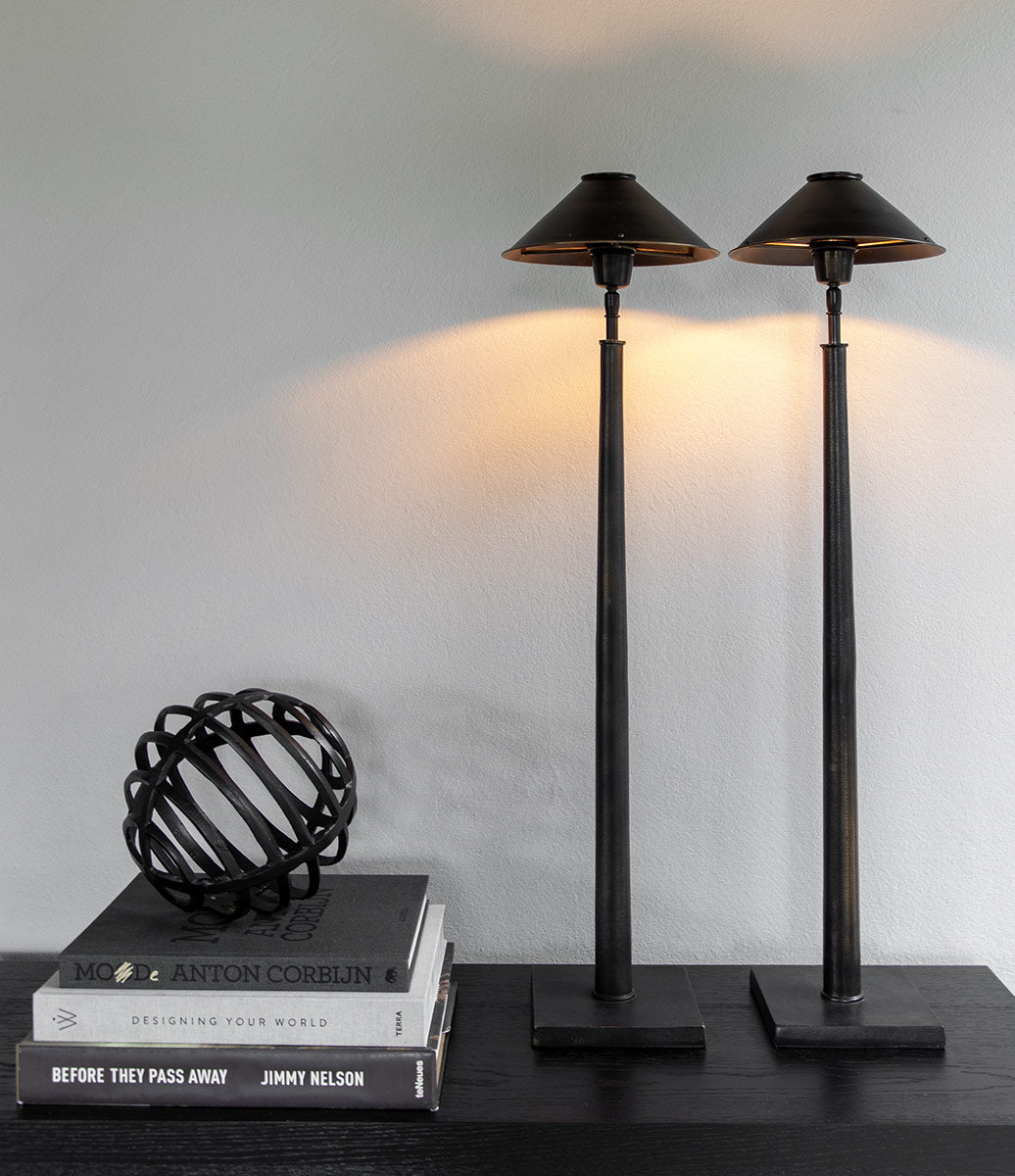 Bordslampa Positano Antik Brons