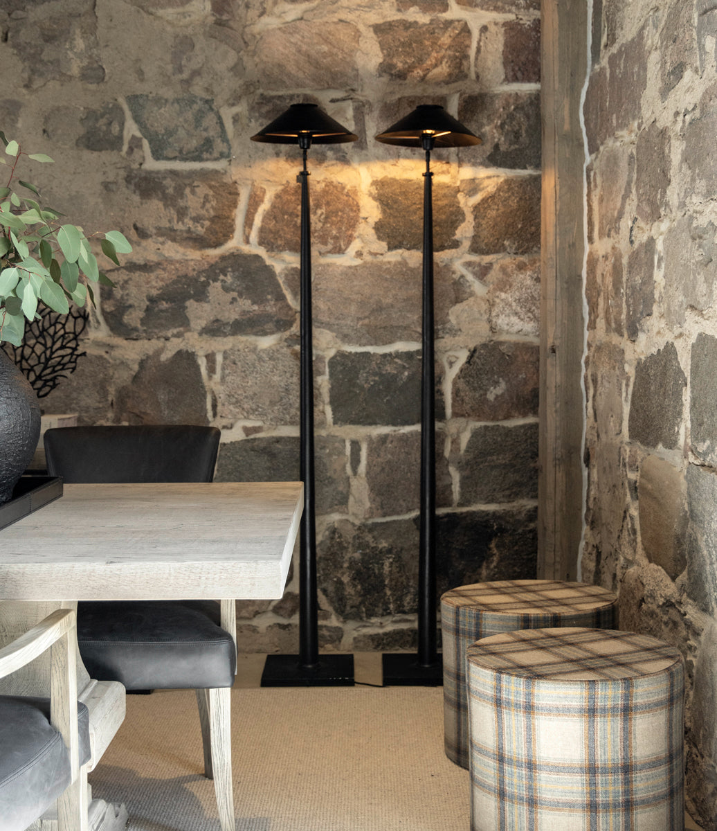 Golvlampa Positano Antik Brons