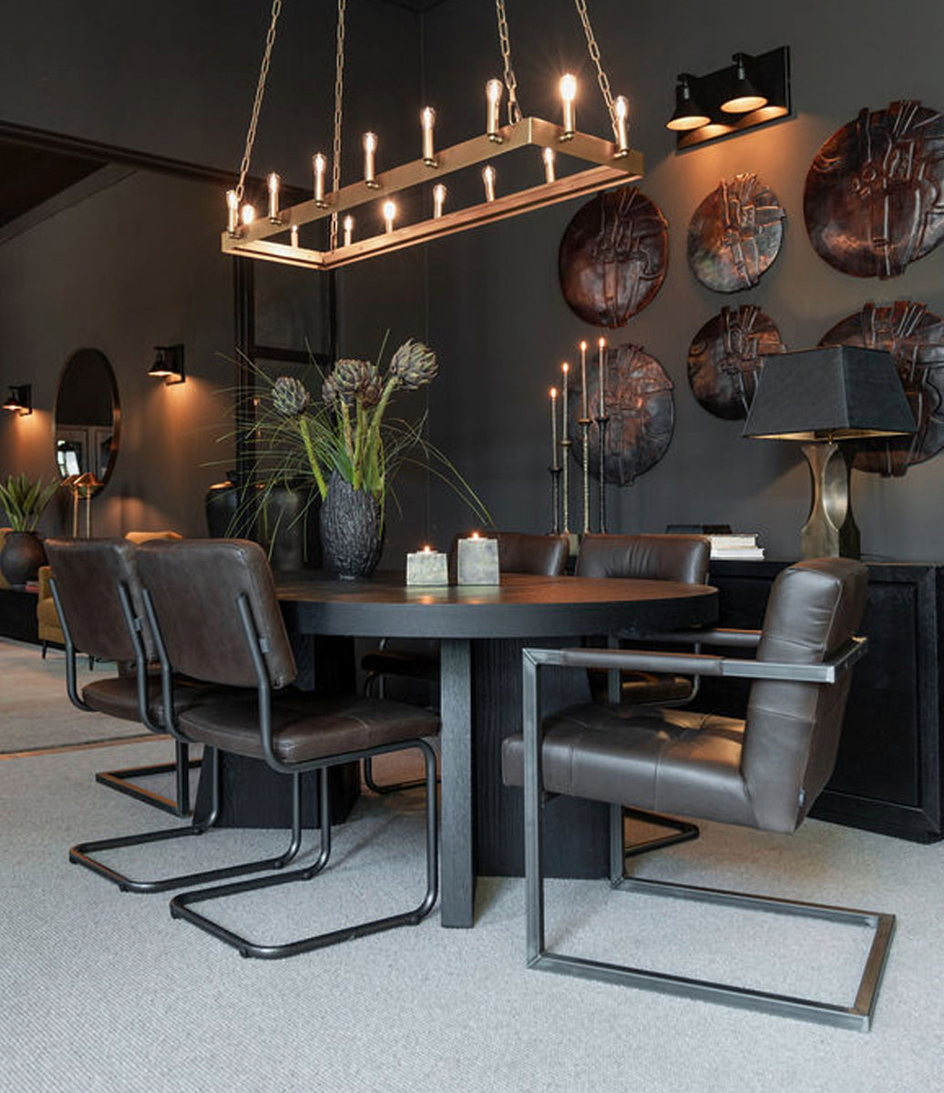 Taklampa Crown Antik Mässing