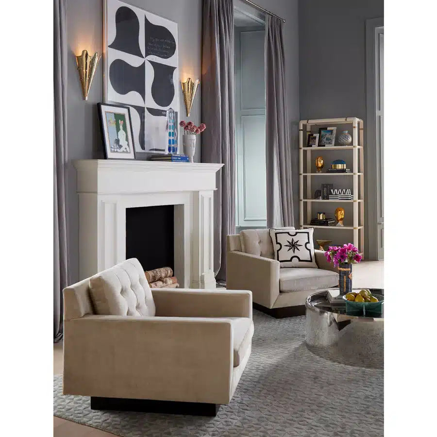 Vägglampa Brass Ripple Torchiere