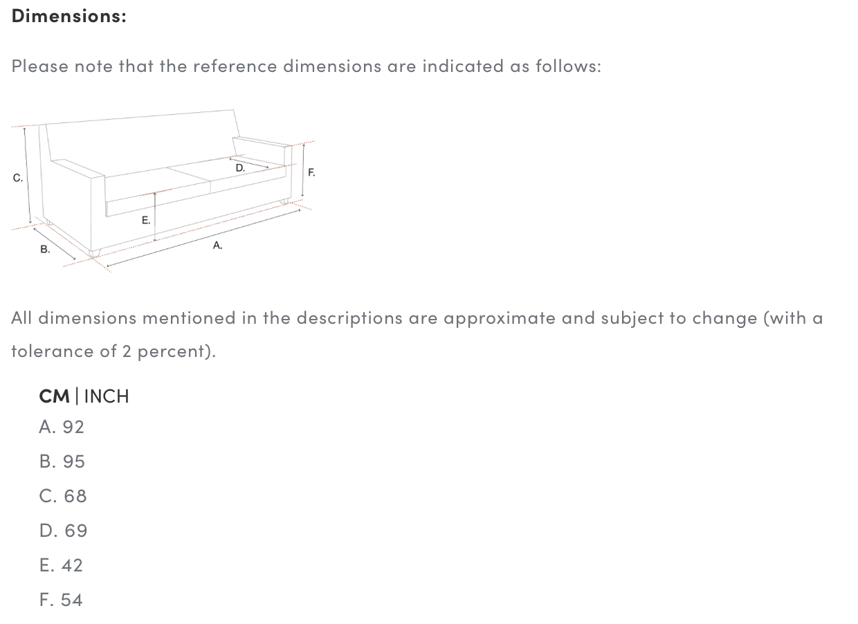 Modulsoffa Dean Vänster