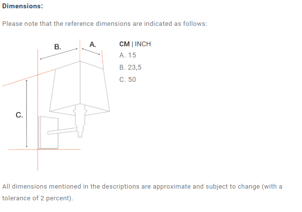 Vägglampa Waterloo Single