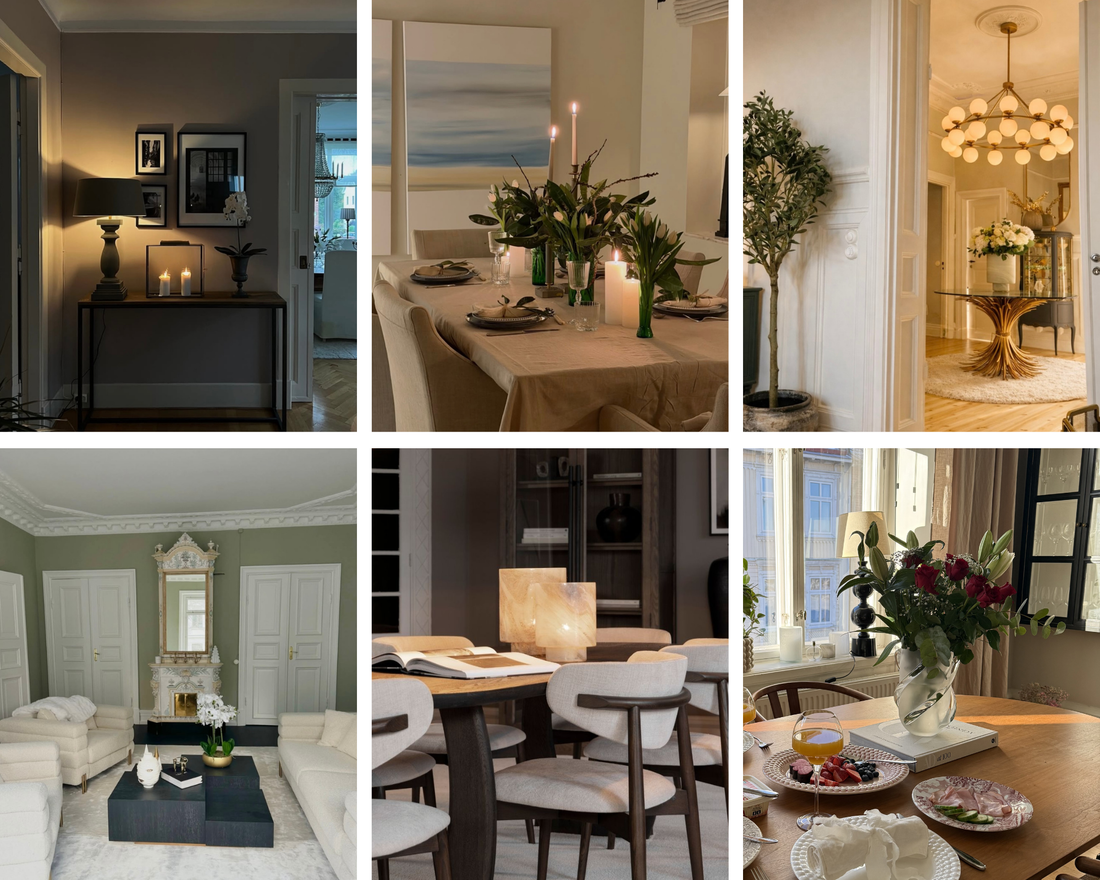 Inspiration från verkliga hem – så stylar ni våra möbler