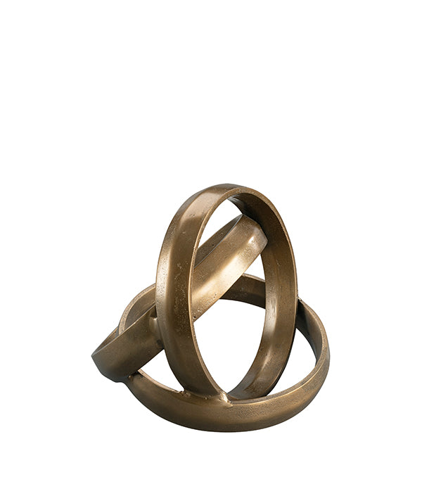 Dekoration Trinity Antik Mässing