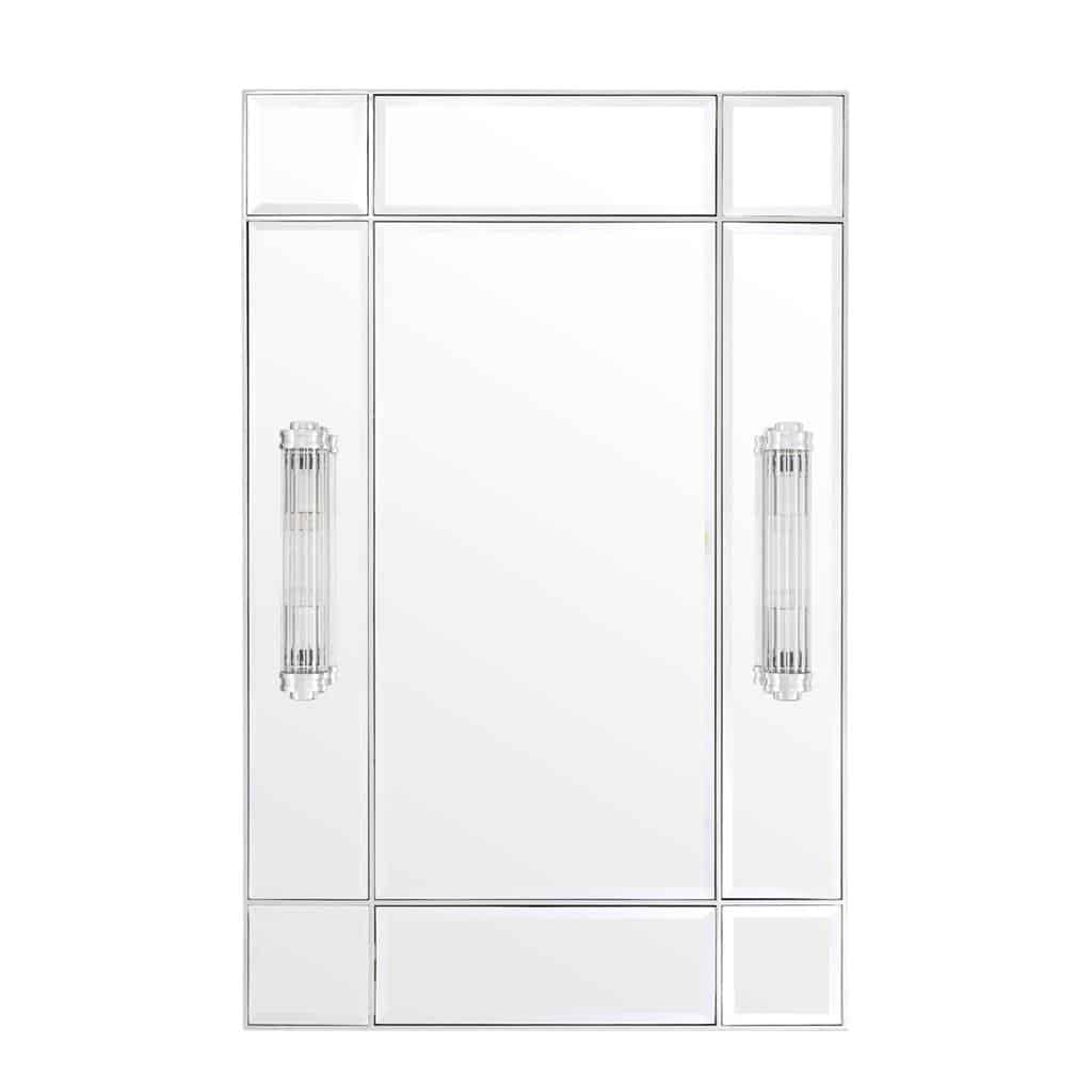 Spegel Beaumont m lampa