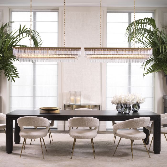 Taklampa East rektangulär