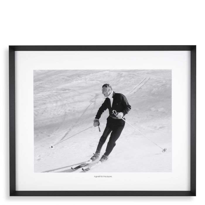 Agnelli hits the slopes