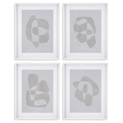 Print Soft shape set of 4