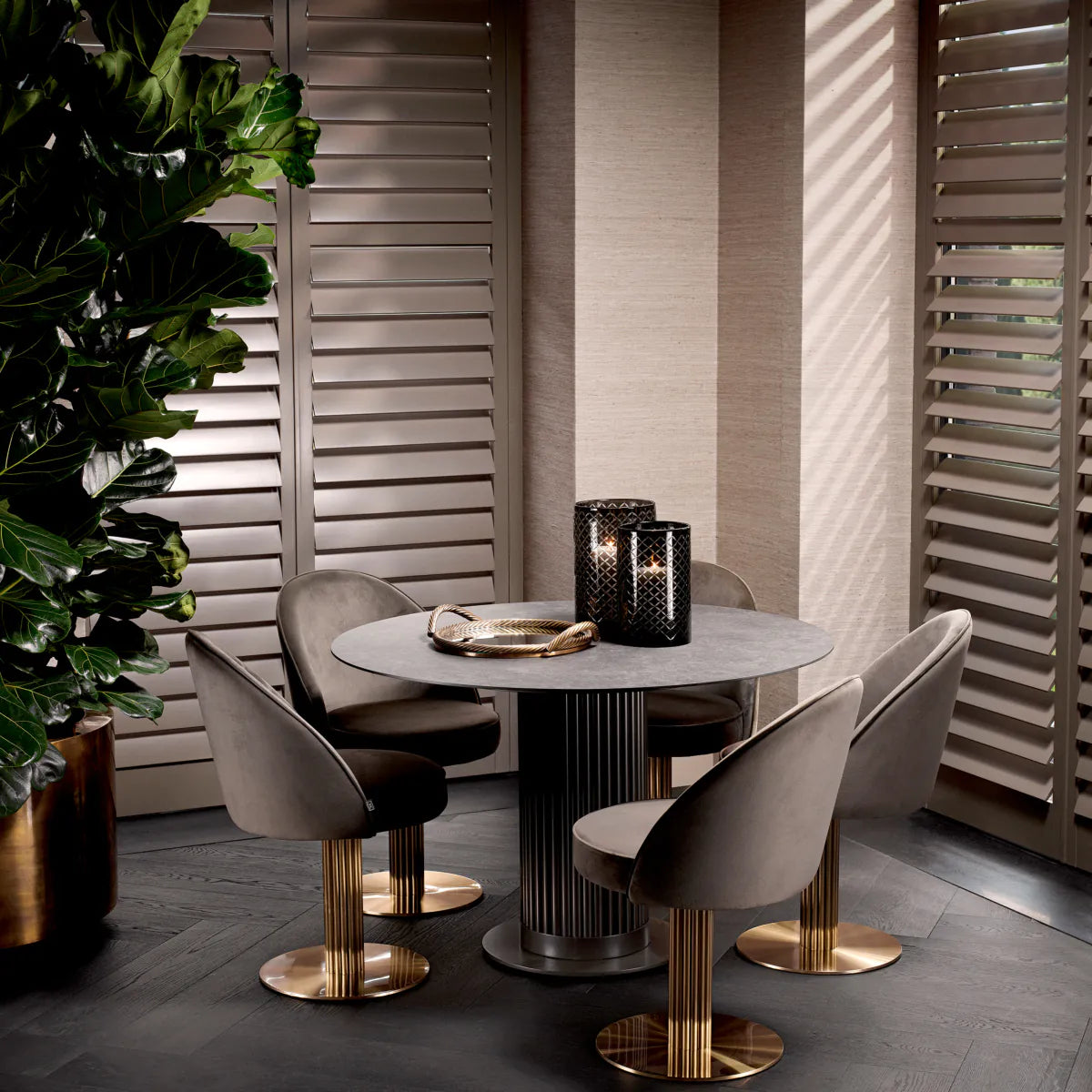 Matbord Volterra Rund