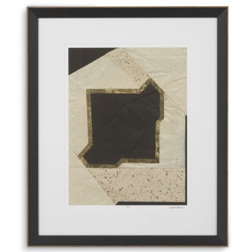 Print Creased Umber by Vanna Lam 2-set