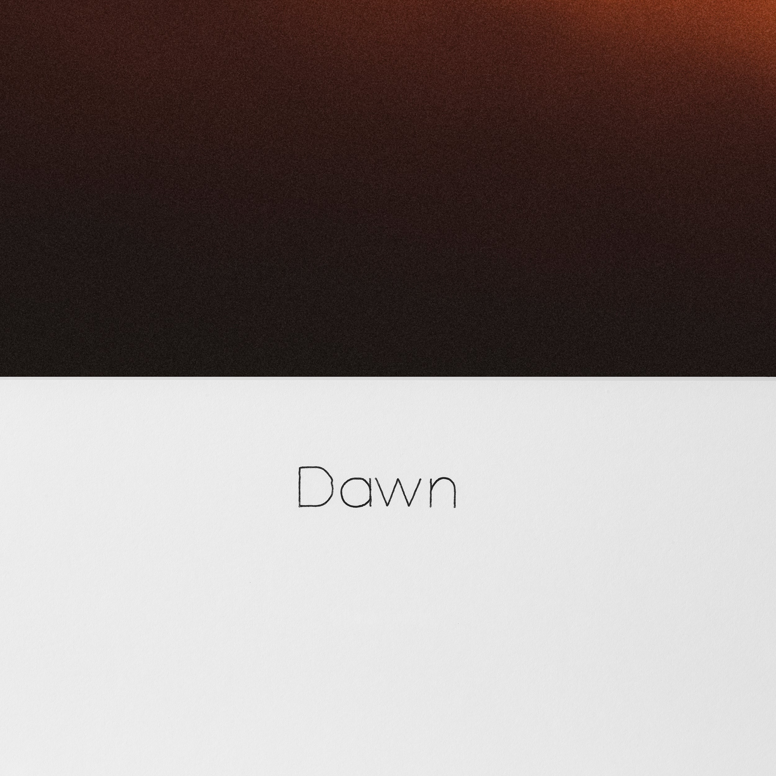 Print Philippe Vogelenzang - Dawn