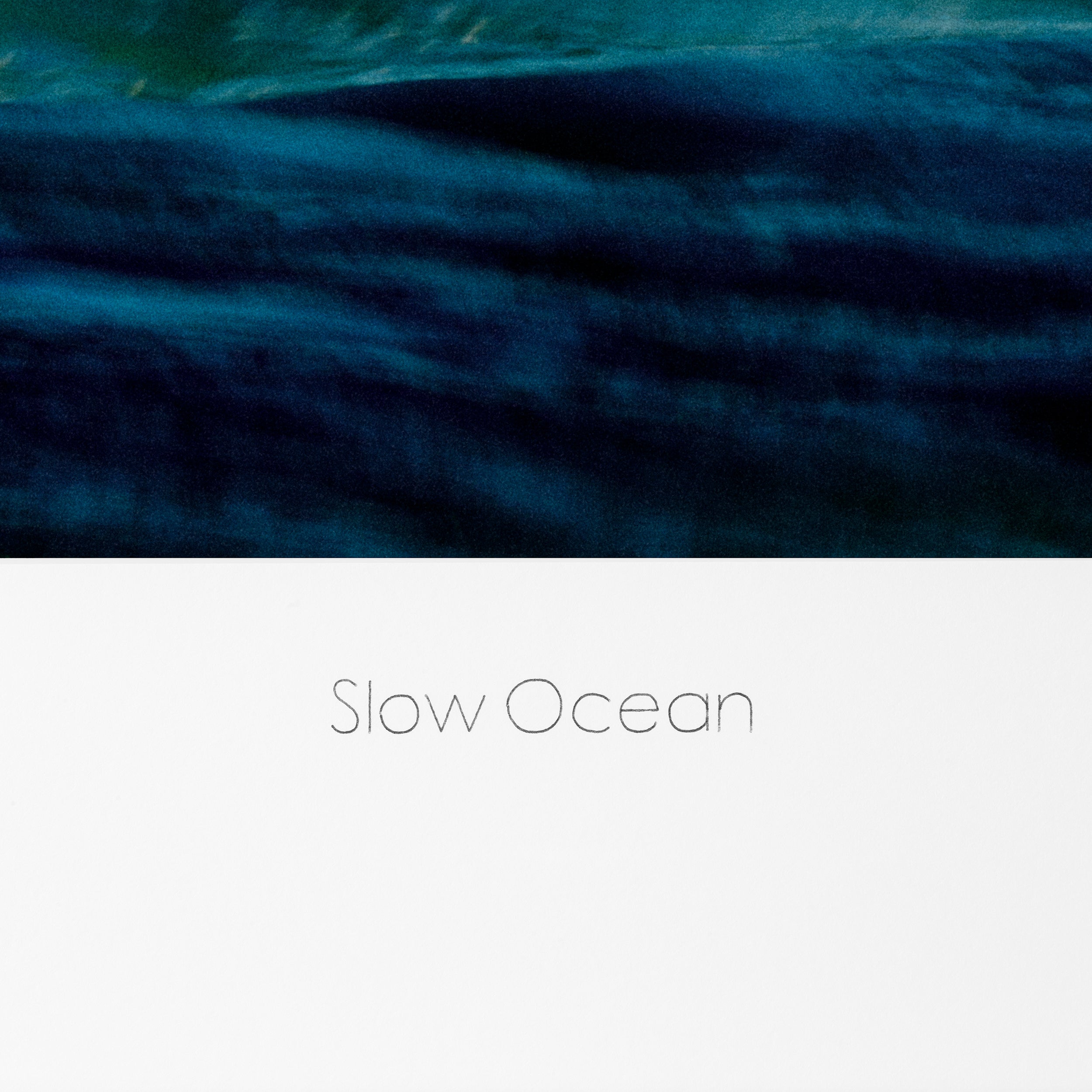 Print Philippe Vogelenzang - Slow ocean