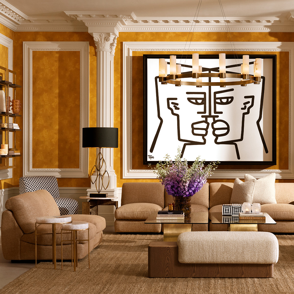 Sidobord Hoxton 2-Set