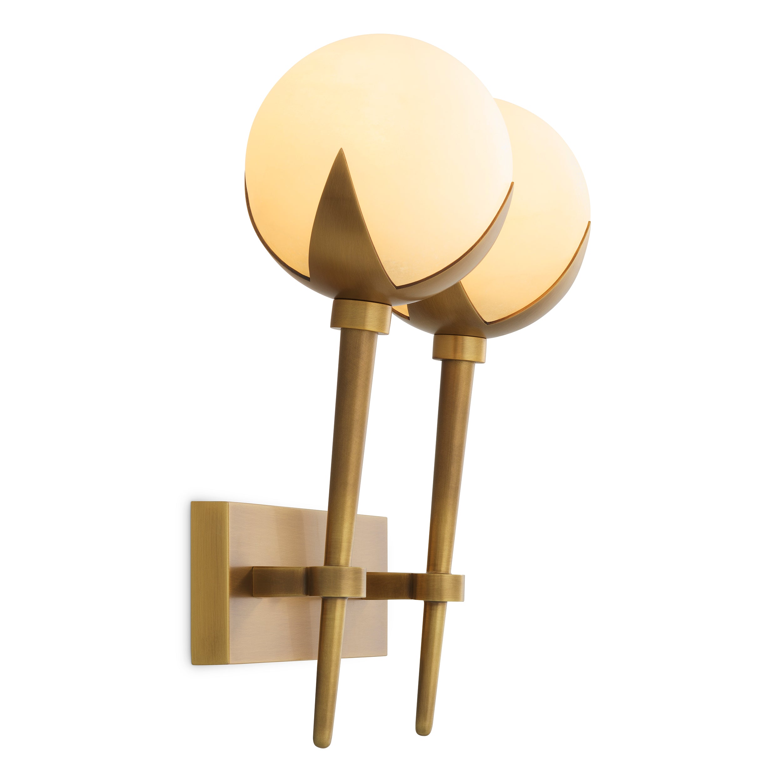 Vägglampa Alesa Dubbel