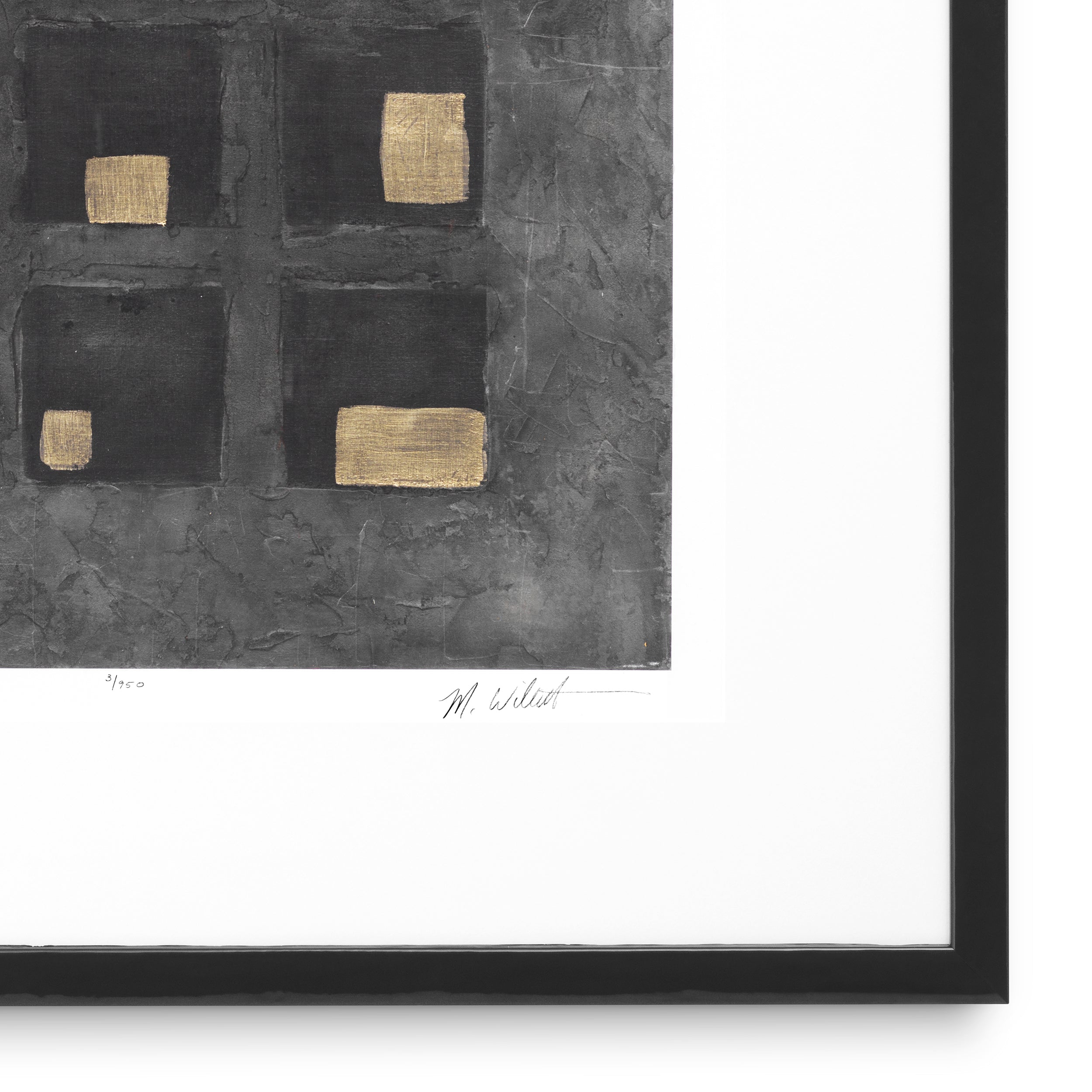 Tavla Black Squares av Michael Willett 2-Set