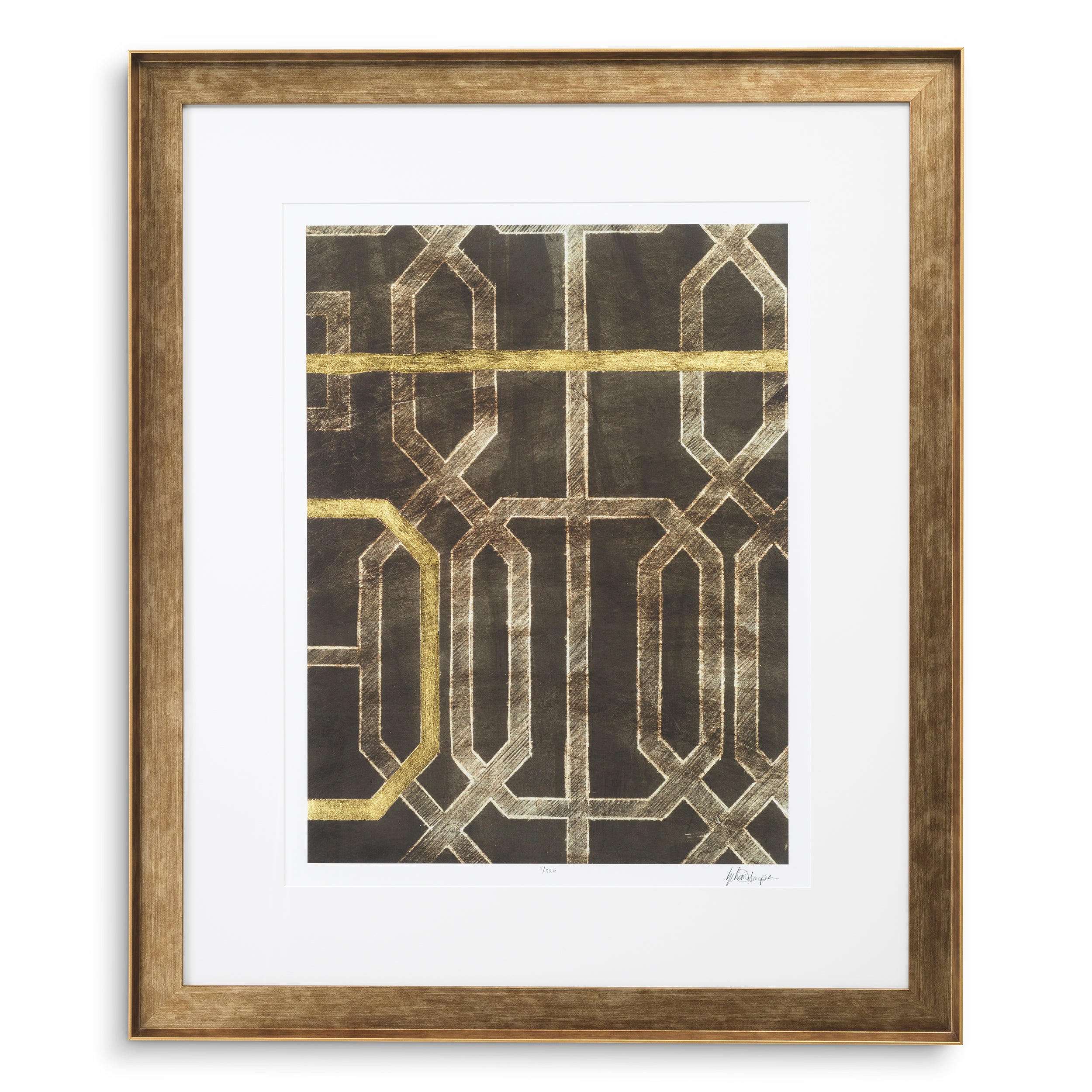 Tavla Trellis Pattern by Ethan Harper II 2-Set