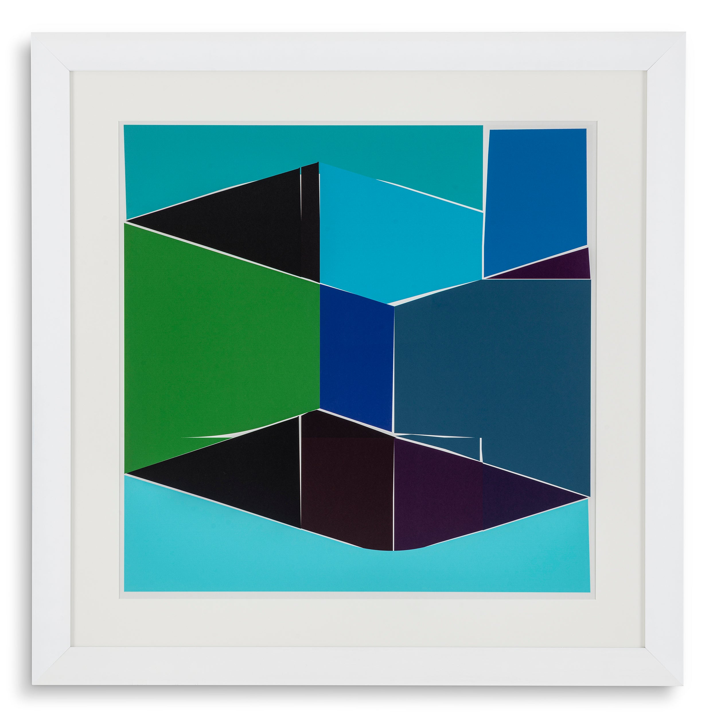 Tavla Silkscreen from Boissière I by Henri Boissiè
