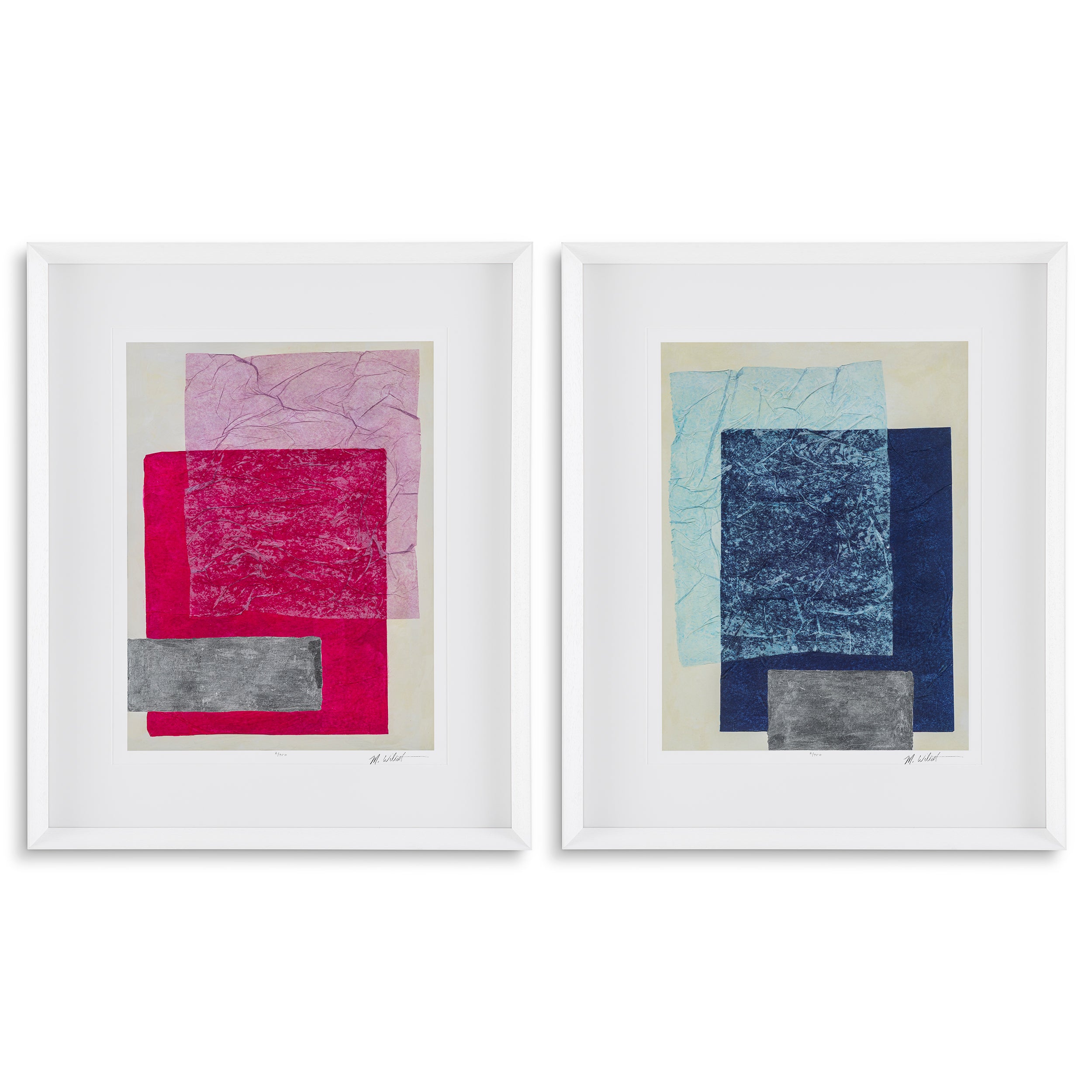 Tavla Paper Colorfields by Michael Willett 2-Set