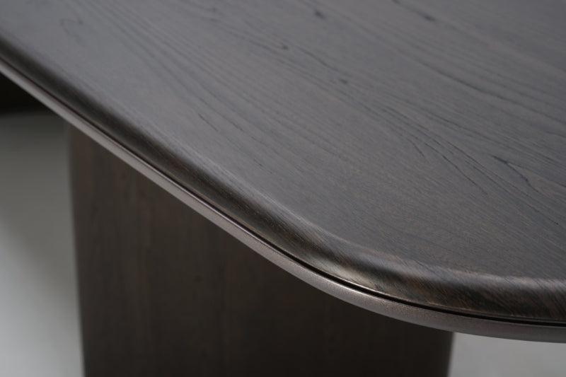 Matbord Giuli Black Oiled Oak