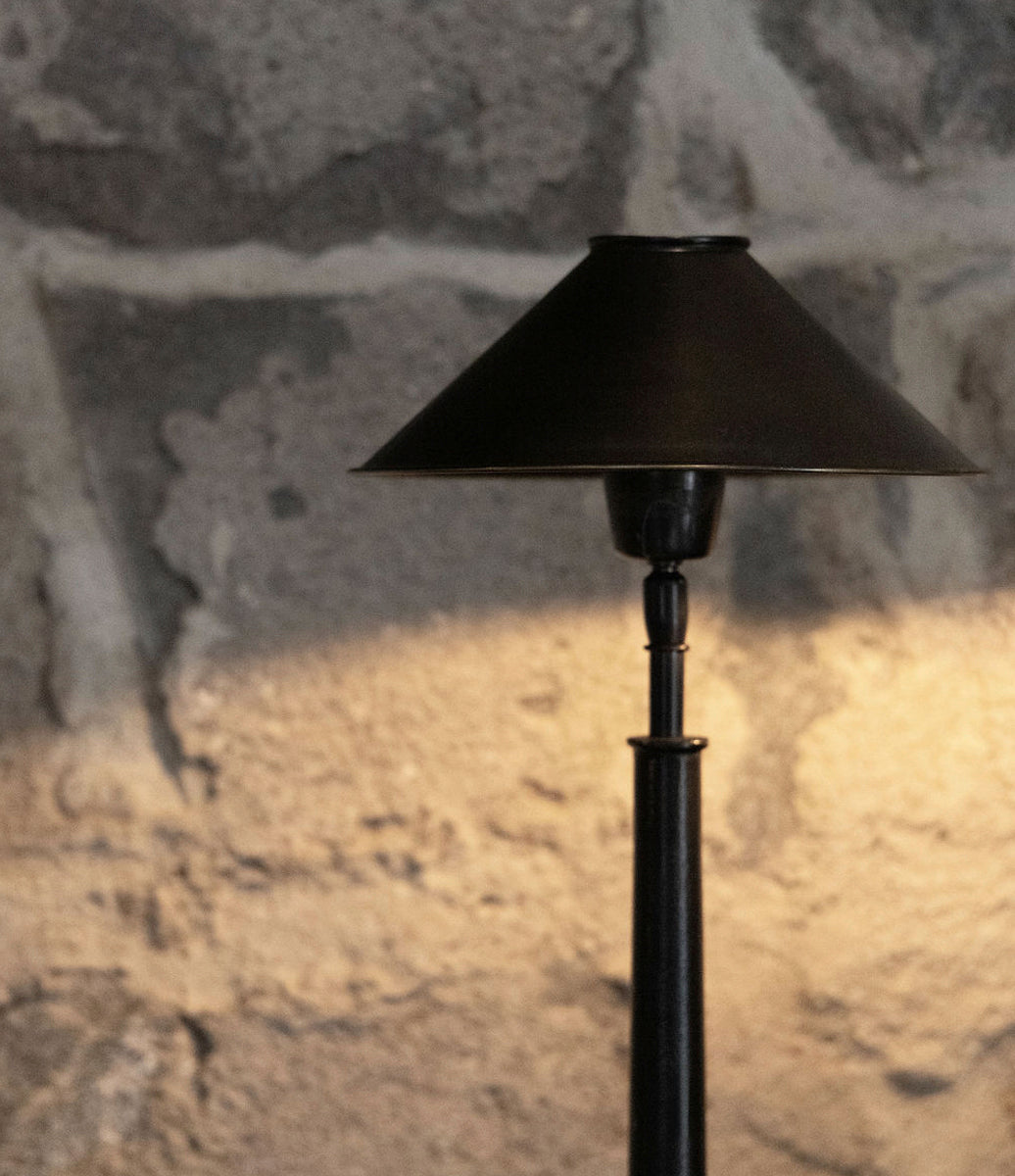 Bordslampa Positano Antik Brons