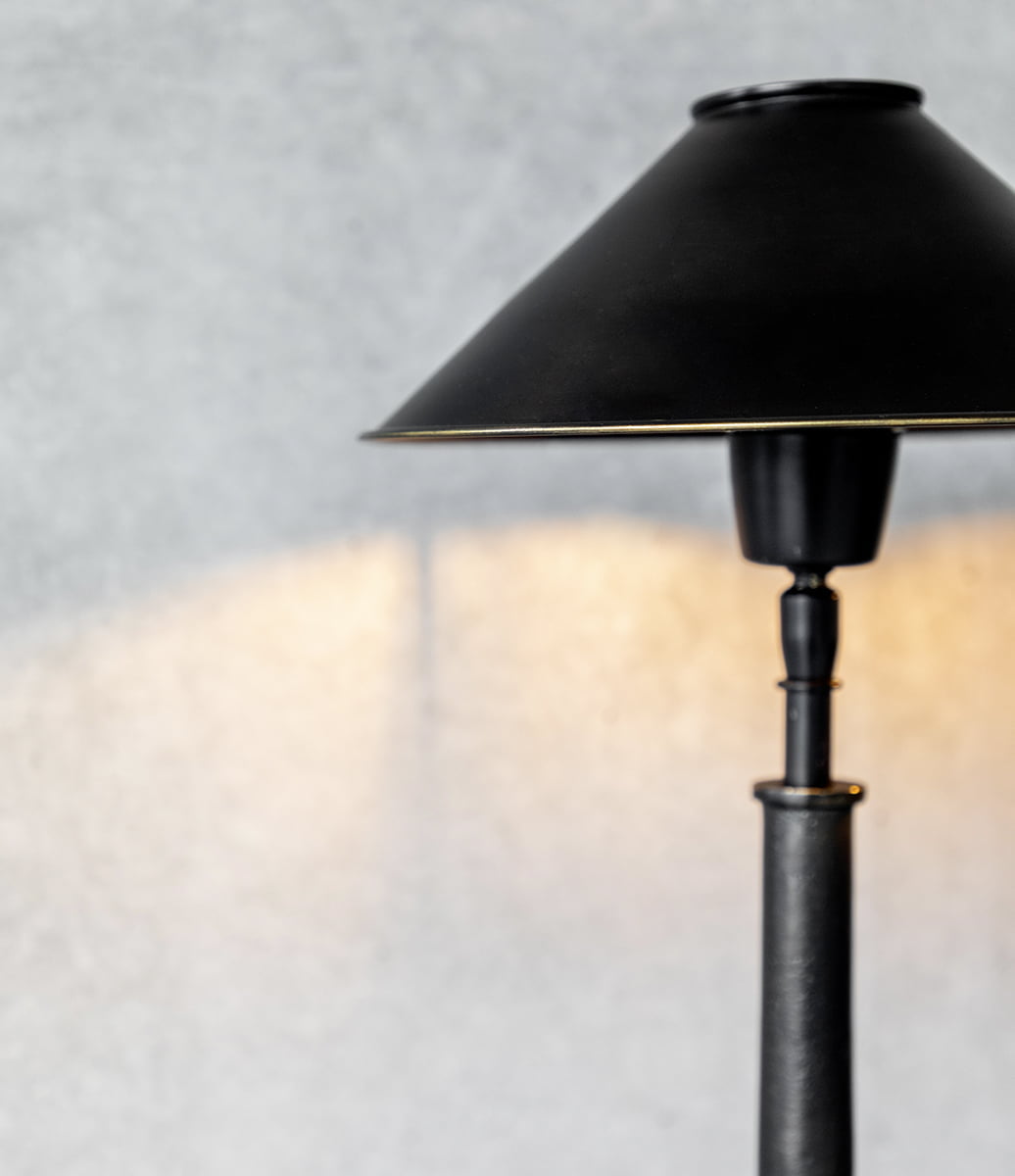 Golvlampa Positano Antik Brons