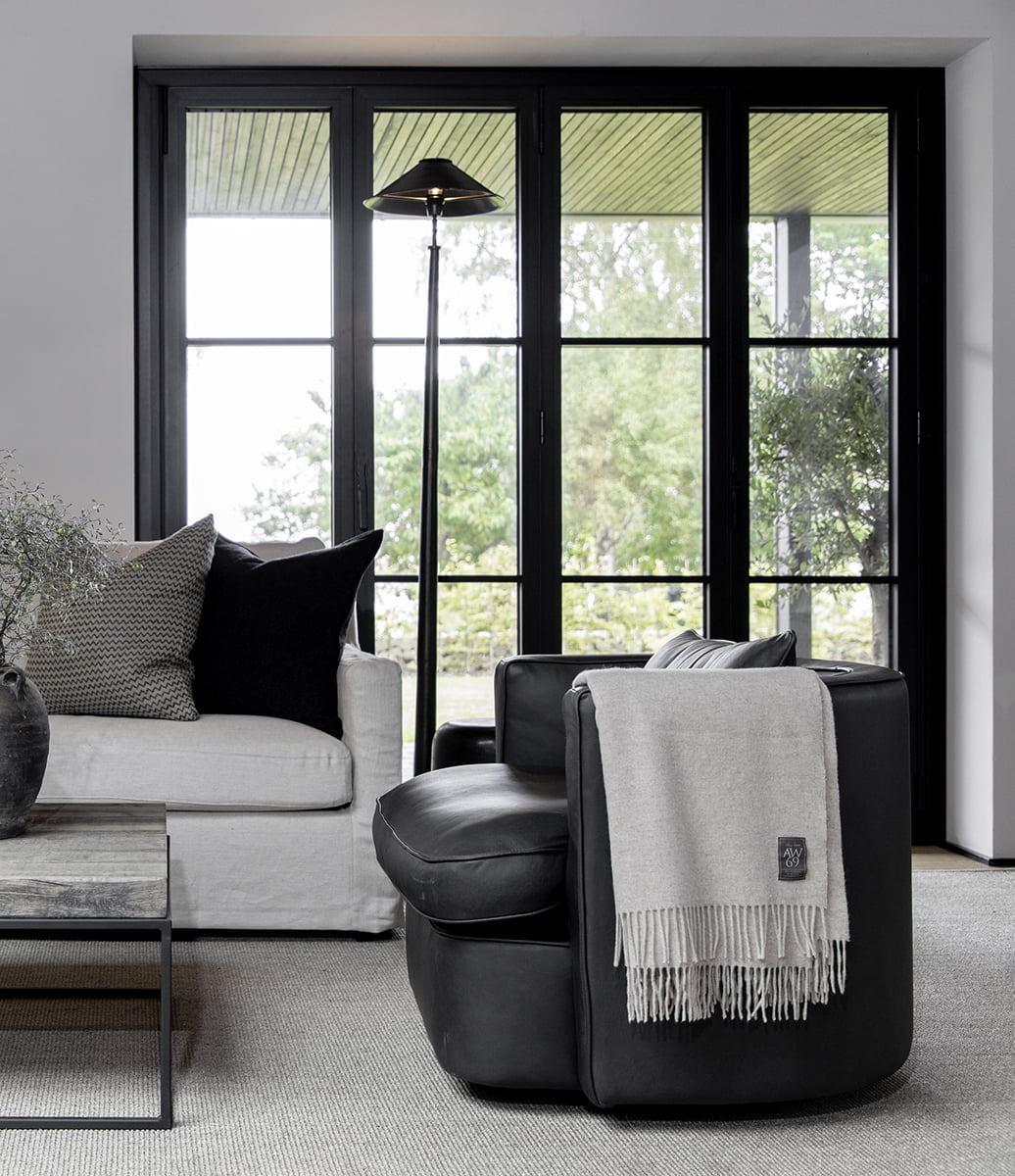 Golvlampa Positano Antik Brons