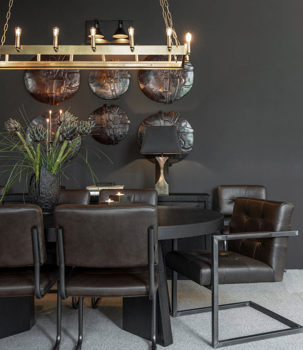 Taklampa Crown Antik Mässing