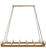 Taklampa Crown Antik Mässing