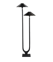 Golvlampa Twin Antik Brons