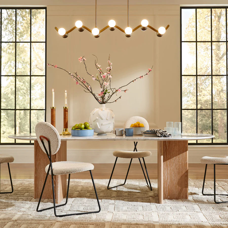 Taklampa Caracas Wave