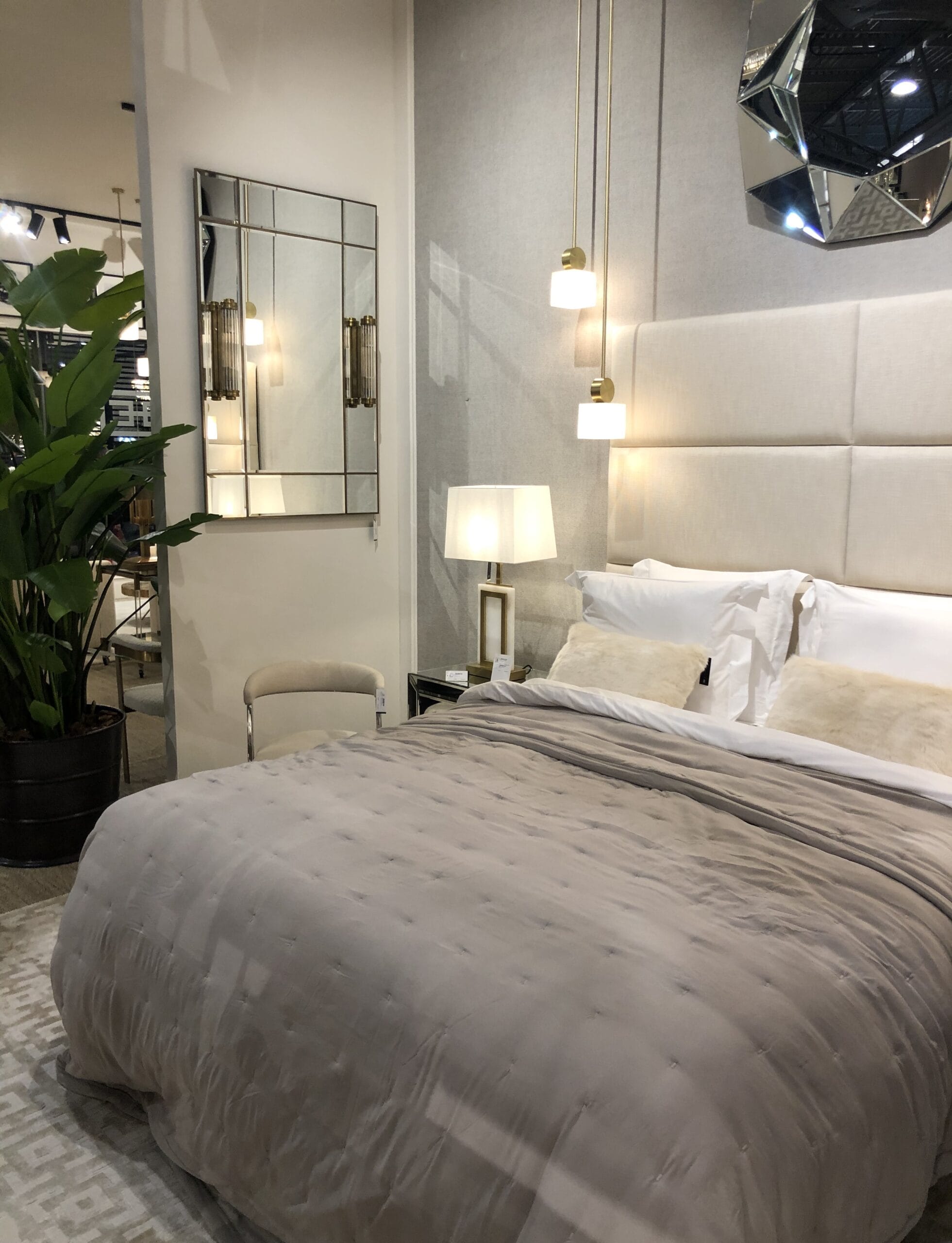 Taklampa Etruscan Square