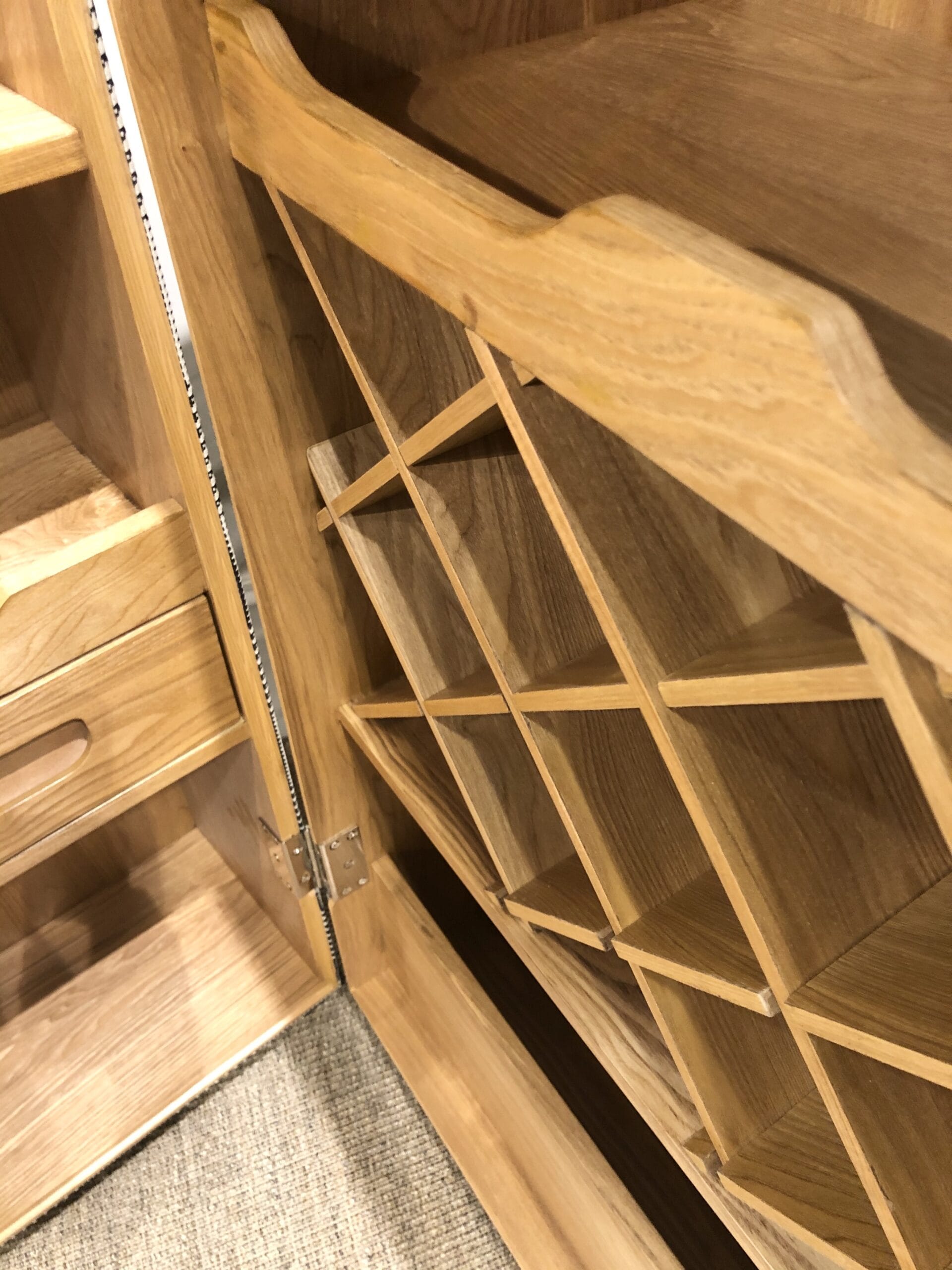 Barskåp Martini Bianco