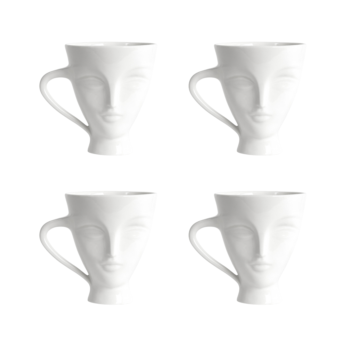 Mugg Giuliette 4-Set