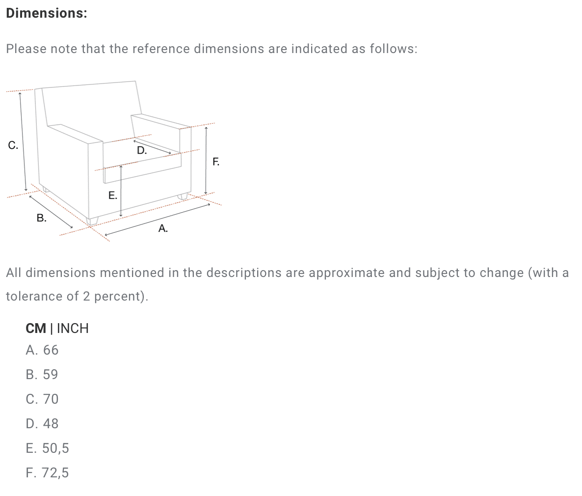 Matstol Vico set om 2