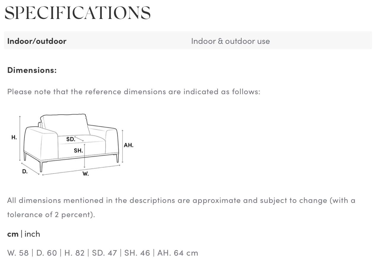 Matstol Cancun 2-set