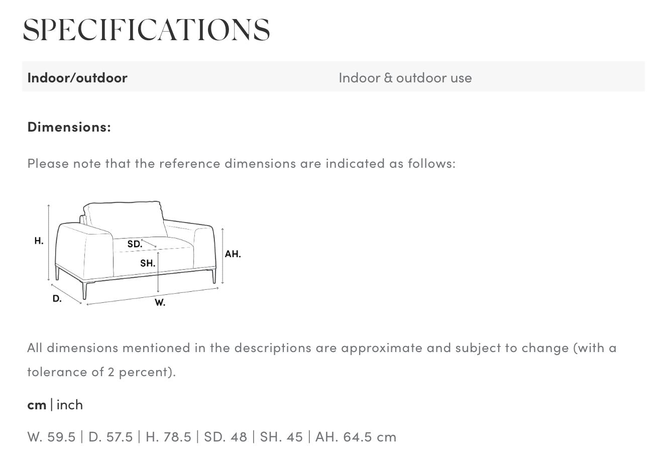 Matstol Coral Bay 2-set