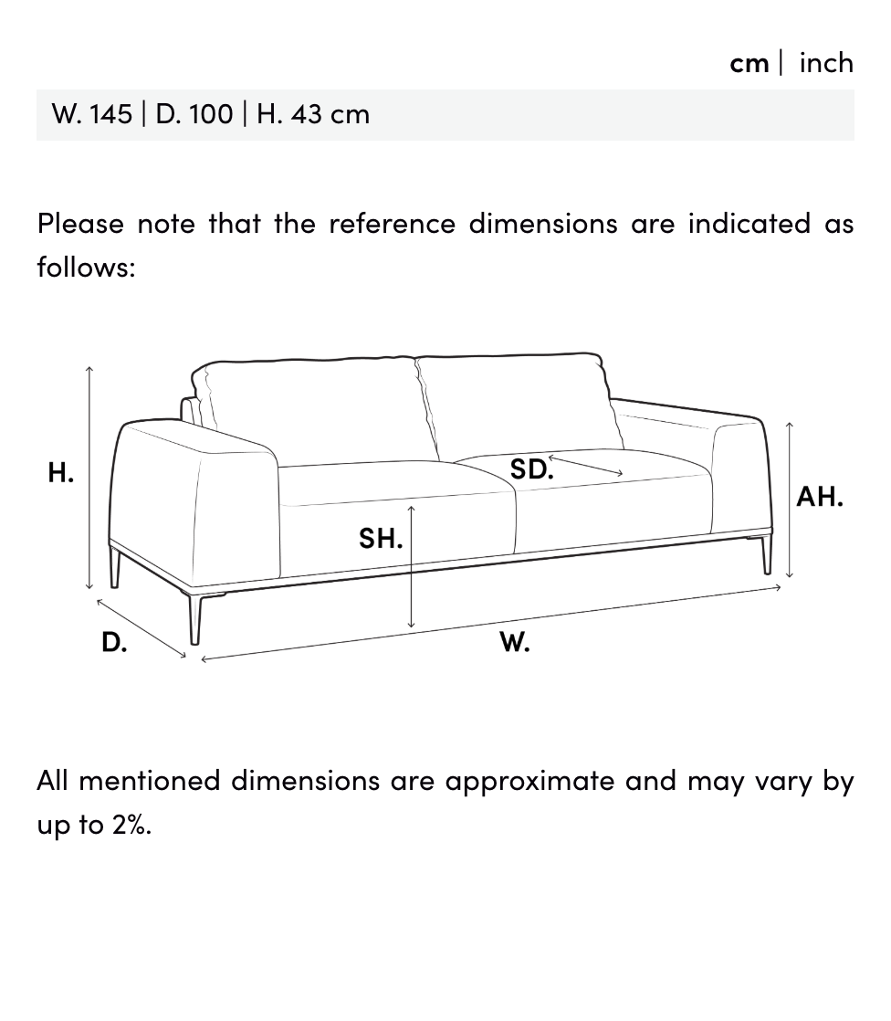 Soffmodul Grand Avenue Ottoman