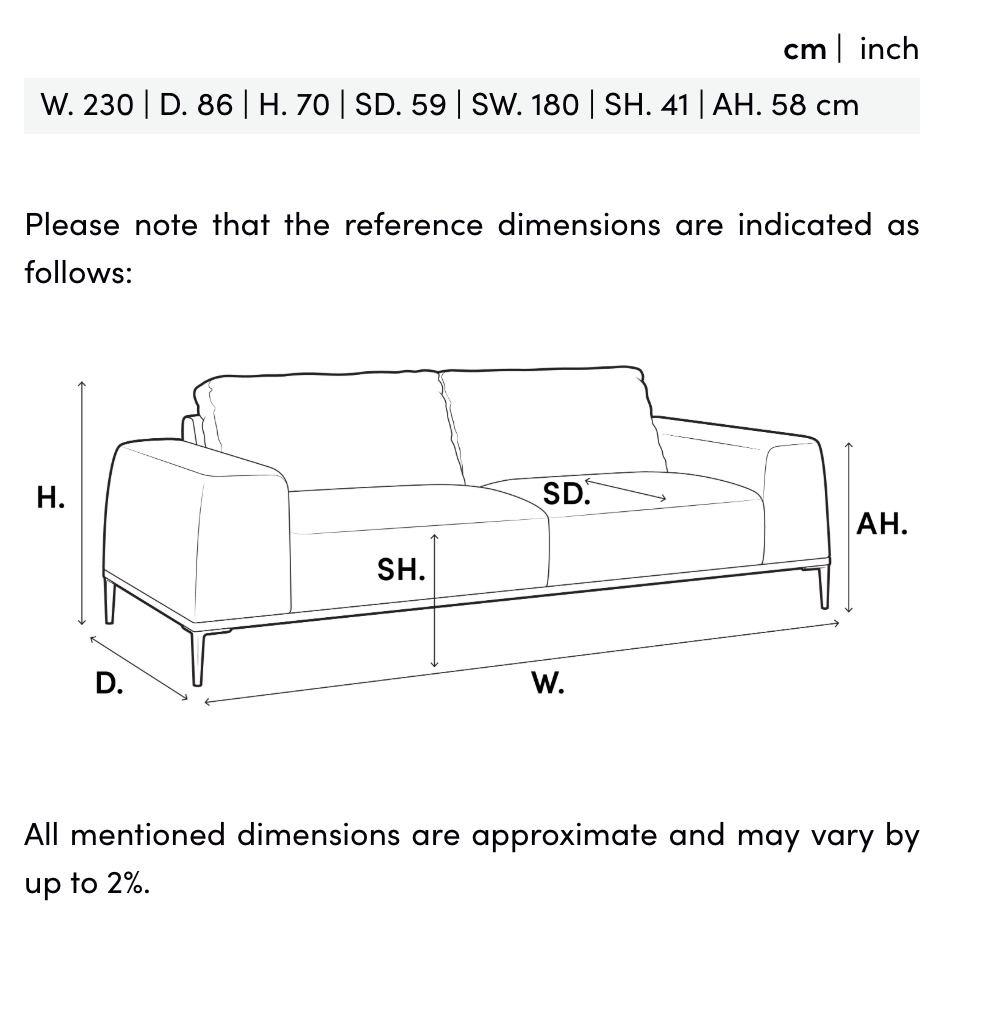 Soffa Bleecker
