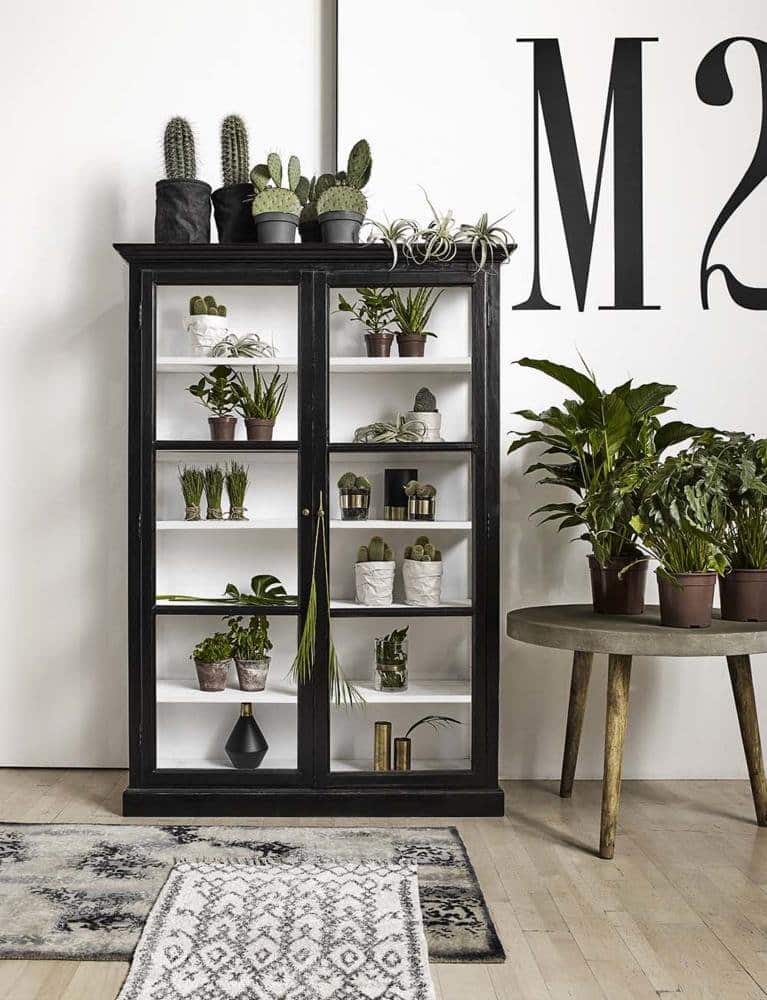 Vitrinskåp Classic Dubbel