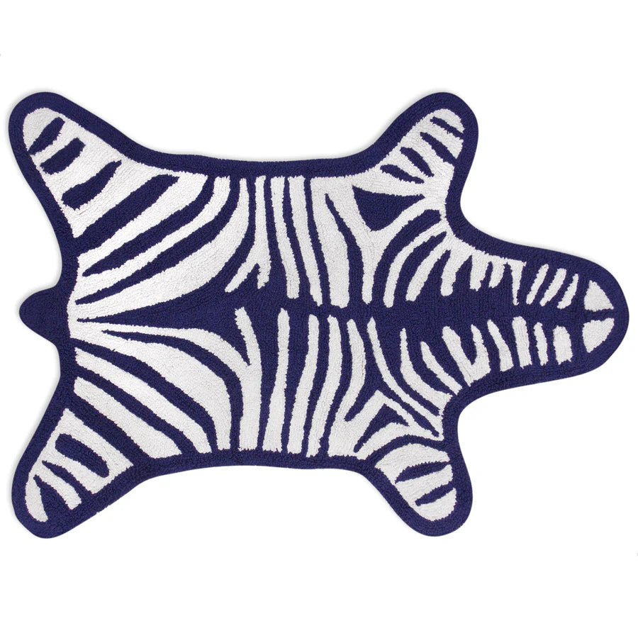Badrumsmatta Zebra