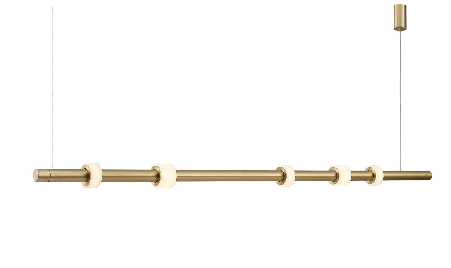 Taklampa Gio Brushed Brass