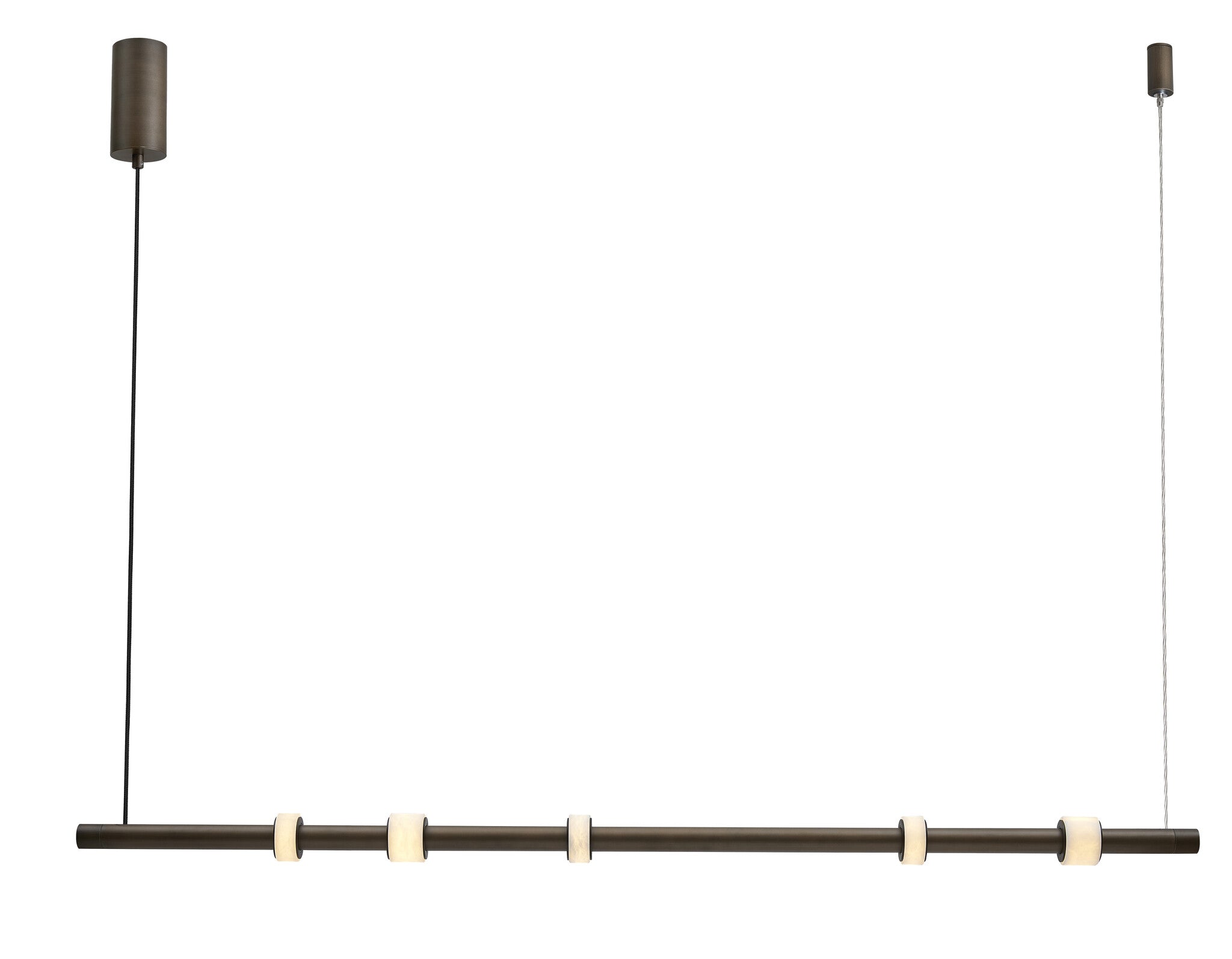 Taklampa Gio Smoke Bronze
