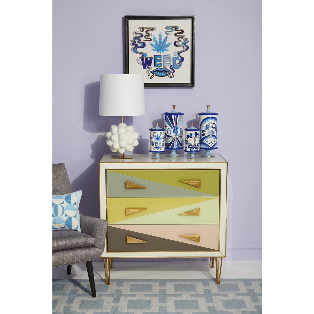 Bordslampa Georgia Orb