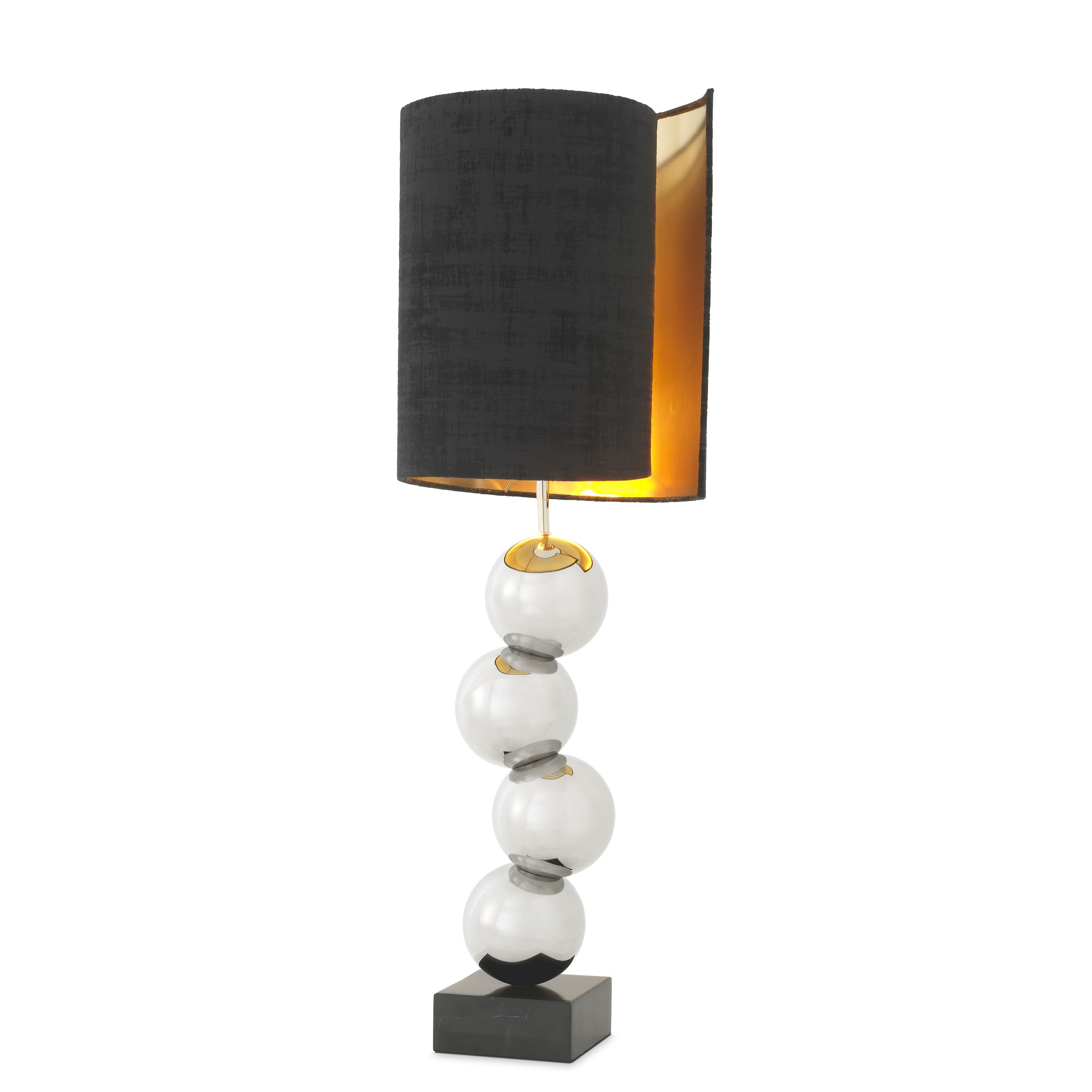 Köp Bordslampa Aerion Hos Stockton Se, Black Quartz Crystal Table Lamps